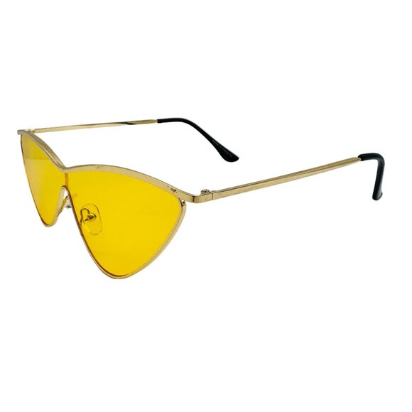 7032 | Yellow Cateye Sunglasses - Picture 2 of 5